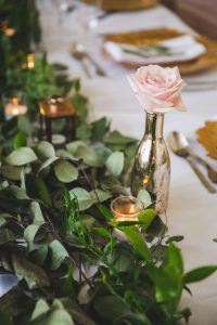 Foliage Garland on Top Table